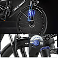 Miniatyrbillede 7 af 11: Elcykel HALO KNIGHT H02, 48V 750W 16Ah, 21-speed, Sort