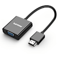 Miniatyrbild 1 av 5: Philips HDMI till VGA-omvandlare med 3,5 mm ljud - HD-videoadapter för bärbar dator till projektor - SWR1620A/93