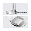 Miniatyrbild 2 av 5: Philips DLK2314S/93 iPad- och Mobilhållare | Stabil Bordsmontering | 360° Rotation & Justerbar Höjd | Hopfällbar Aluminiumhållare för Streaming, Studi
