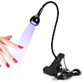 Miniatyrbillede 1 af 4: LED Mini Neglelampe - Kompakt og effektiv til negle og gellak (sort)