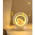 Miniatyrbillede 2 af 5: natlys genopladelig sengelampe til soveværelse hvid bordlampe fødselsdagsgave eksklusiv atmosfære lampe