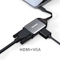 Miniatyrbild 3 av 5: Philips Type-C till HDMI/VGA-expansionsdocka Apple Thunderbolt 3/4 till TV-skärm-expansionsdocka