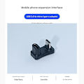 Miniatyrbild 5 av 5: Lämplig för bil mobiltelefon surfplatta u disk adapter U-formad vridhuvud usb till typ-c huvud två-i-ett-omvandlare