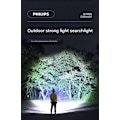 Miniatyrbillede 4 af 5: Philips lommelygte SFL3101 nødsøgningslys førte udendørs søgerlys genopladelig multifunktionel bærbar lampe