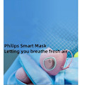 Miniatyrbild 3 av 5: Philips ACM033/02 Elektrisk Andningsmask för Barn – Rosa | Återanvändbar med N95-skydd mot Smitta & Smog