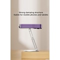 Miniatyrbild 3 av 5: Philips DLK2314S/93 iPad- och Mobilhållare | Stabil Bordsmontering | 360° Rotation & Justerbar Höjd | Hopfällbar Aluminiumhållare för Streaming, Studi