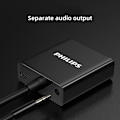 Miniatyrbillede 3 af 5: Philips HDMI til VGA-konverter med 3,5 mm lyd - HD-videoadapter til bærbar computer til projektor - SWR1620A/93