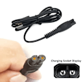 Miniatyrbillede 3 af 3: USB-kabel - PHILIPS - S1113/1115 - 5V - Barbermaskine - Sort
