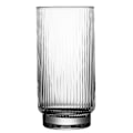 Miniatyrbillede 1 af 5: Lodret mønstret glas vandkop