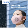 Miniatyrbillede 3 af 5: Philips ACM066 åndedrætsværn blæsermodul - Lyserød (kun motor, ingen maske) | Original reservedel