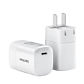 Miniatyrbild 1 av 5: Philips 20w laddningshuvud Apple PD20w laddare Android iOS typ-c snabbladdningsgränssnitt