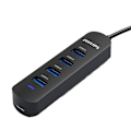 Miniatyrbillede 1 af 5: Philips USB3.0 Splitter Docking Station Høj Hastighed 4 Port HUB Hub Laptop Multi Converter 0,2 m