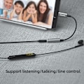 Miniatyrbillede 4 af 5: Philips USB-C til 3,5 mm lydadapter - Type-C hovedtelefonstikkonverter til Xiaomi, Huawei, iPad Pro - SWR1504H
