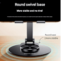 Miniatyrbild 3 av 5: Philips mobiltelefonfäste skrivbord aluminiumlegering 360 ° roterande vikbar justerbar lyft lat fäste surfplatta dator ipad universal universal live