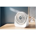 Miniatyrbillede 2 af 5: Philips USB Mini Fan – bærbar og genopladelig, et støjsvagt og holdbart værktøj til dit skrivebord og kollegium