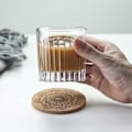 Miniatyrbild 3 av 4: Elegant ribbat glas - perfekt för dryckesprovning