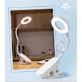 Miniatyrbillede 2 af 5: Philips genopladelig skrivebordslampe øjenbeskyttelse arbejdsværelse studenterkollektion bogreol klipsbar natbord læselampe