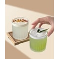 Miniatyrbillede 3 af 5: Indgraveret mælkeglas