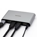Miniatyrbillede 4 af 5: Philips HDMI Switcher Quad Input / Output 4K@60Hz HD 3D Video Display Sharing Switcher