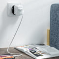 Miniatyrbillede 5 af 6: Philips Global Travel Socket/Europæisk Standard Konverter Stik/Socket Converter/1002A