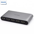 Miniatyrbillede 1 af 5: Philips HDMI Switcher Quad Input / Output 4K@60Hz HD 3D Video Display Sharing Switcher