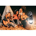 Miniatyrbillede 5 af 5: LED Multifunktionslys Til Camping Telt Lys USB Genopladeligt Bluetooth Lys Til Camping Musik Genopladelig Funktion