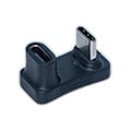 Miniatyrbild 1 av 5: Lämplig för bil mobiltelefon surfplatta u disk adapter U-formad vridhuvud usb till typ-c huvud två-i-ett-omvandlare