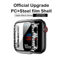 Miniatyrbillede 2 af 6: Heltäckande Skal till Apple Watch 4/5/6/SE Härdat glas 40mm ZEBRA Black