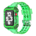 Miniatyrbild 1 av 2: Apple Watch kompatibelt Armband TPU GREEN 42/44/415 mm Grön one size