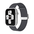 Miniatyrbillede 1 af 3: Apple Watch kompatibelt Armband Elastiskt  GRÅ 38/40/41mm Grey one size