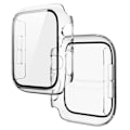 Pikkukuva 1 / 3: Heltäckande Skal till Apple Watch 1/2/3 Härdat glas 42mm  CLEAR Transparent