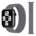 Pikkukuva 1 / 3: Apple Watch kompatibelt ARMBAND Elastiskt GRÅ 42/44/45 mm Grey M