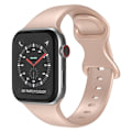 Miniatyrbild 1 av 5: Apple Watch kompatibelt Armband Silikon GULD 42/44/45 mm Gold S