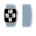 Miniatyrbild 1 av 2: Apple Watch kompatibelt ARMBAND Elastiskt  LJUSBLÅ 42/44/45 mm LightBlue M