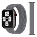 Pikkukuva 1 / 3: Apple Watch kompatibelt ARMBAND Elastiskt GRÅ 38/40/41 mm Grey S