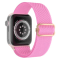 Miniatyrbillede 1 af 4: Apple Watch kompatibelt Nylon-armband LJUSROSA 42/44/45 mm Pink one size