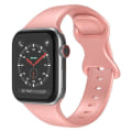Pikkukuva 1 / 5: Apple Watch kompatibelt Armband Silikon ROSAmetallic 42/44/45 mm Pink L