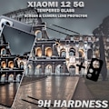 Miniatyrbild 3 av 5: 2-Pack XIAOMI 12 Skärmskydd & 1-Pack linsskydd - Härdat Glas 9H - Topp kvalitet 3D