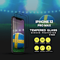 Miniatyrbillede 1 af 4: 2-Pack IPHONE 12 PRO MAX Skærmbeskyttelse - Hærdet Glas 9H - Super kvalitet 3D