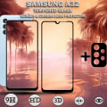 Miniatyrbillede 1 af 5: 1-Pack SAMSUNG A32 Skærmbeskyttelse & 1-Pack linsebeskyttelse - Hærdet Glas 9H - Super kvalitet 3D