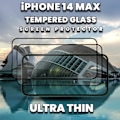 Miniatyrbillede 5 af 5: 2-Pack IPHONE 14 MAX Skærmbeskyttelse - Hærdet Glas 9H - Super kvalitet 3D