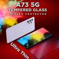 Pikkukuva 5 / 5: 1-Pack SAMSUNG GALAXY A73 Näytönsuoja - Karkaistu Lasi 9H - Super laatu 3D