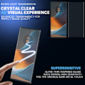 Miniatyrbillede 5 af 7: 2-Pack MOTOROLA EDGE 50 FUSION Skærmbeskyttelse & 2-Pack linsebeskyttelse - Hærdet Glas 9H - Super kvalitet 3D