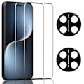 Miniatyrbillede 1 af 7: 2-Pack Honor Magic 7 Pro Skærmbeskyttelse & 2-Pack linsebeskyttelse - Hærdet Glas 9H - Super kvalitet 3D