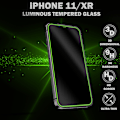 Pikkukuva 1 / 5: 1-Pack IPHONE 11/XR Näytönsuoja - Karkaistu Lasi 9H - Super laatu 3D