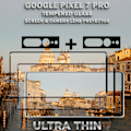 Miniatyrbild 5 av 5: 2-Pack Google Pixel 7 Pro Skärmskydd & 2-Pack linsskydd - Härdat Glas 9H - Super kvalitet 3D
