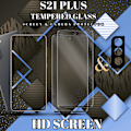 Miniatyrbillede 3 af 5: 2-Pack SAMSUNG S21 PLUS Skærmbeskyttelse & 1-Pack linsebeskyttelse - Hærdet Glas 9H - Super kvalitet 3D