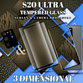 Miniatyrbillede 4 af 5: 2-Pack SAMSUNG S20 ULTRA Skærmbeskyttelse & 1-Pack linsebeskyttelse - Hærdet Glas 9H - Super kvalitet 3D
