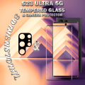 Miniatyrbillede 4 af 5: 1-Pack SAMSUNG S23 ULTRA Skærmbeskyttelse & 1-Pack linsebeskyttelse - Hærdet Glas 9H - Super kvalitet 3D