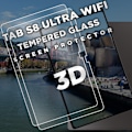 Miniatyrbillede 4 af 5: 2-Pack SAMSUNG GALAXY TAB S8 Skærmbeskyttelse - Hærdet Glas 9H - Super kvalitet 3D